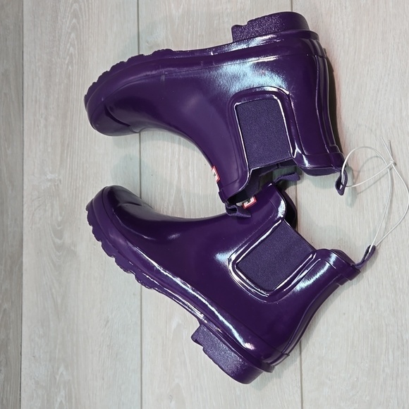 Hunter"Like New" Women Ankle Rainboots shoes sz 37/6 - Picture 8 of 12